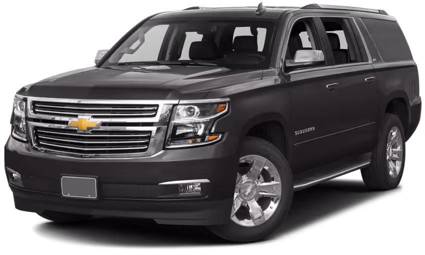 Black Chevrolet Suburban SUV for private transfers in Punta Cana