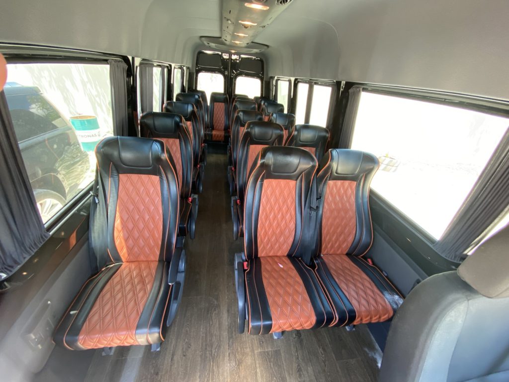 Mercedes-Benz Sprinter, minivan de lujo para traslados privados
