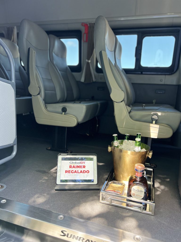 Toyota Hiace Luxury — passenger van for group transfers