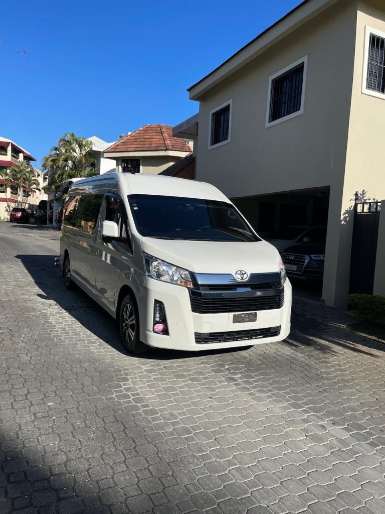 Toyota Hiace Luxury — passenger van for group transfers